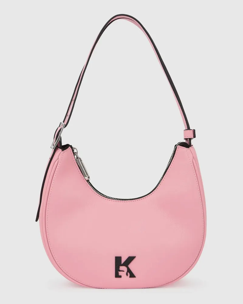 Karl Lagerfeld Mondtasche Mit Zwei Trageriemen, Damen, Bonbon, Größe Bonbon