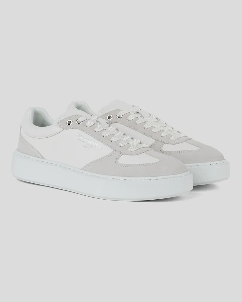 Karl Lagerfeld Rue st-guillaume Maxi kup Sneaker, Mann, Weiss, Größe Weiss