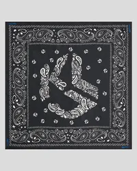 Karl Lagerfeld Klj bandana, Frau, Schwarz Schwarz