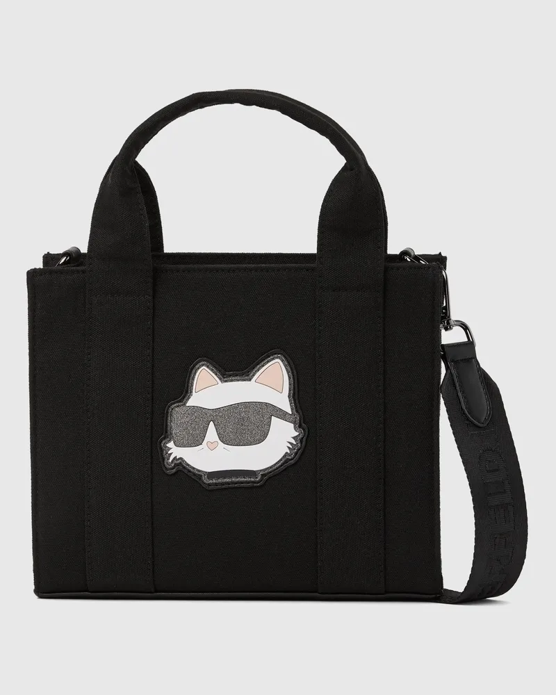 Karl Lagerfeld Ikon Choupette Tote Bag Für Mädchen, Schwarz, Größe Schwarz