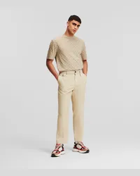 Karl Lagerfeld Klassische Chino-hose, Mann, Hummus Hummus