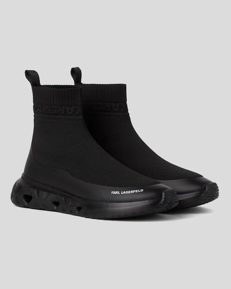 Karl Lagerfeld K/kite run sockenstiefel, Mann, Schwarz, Größe Schwarz