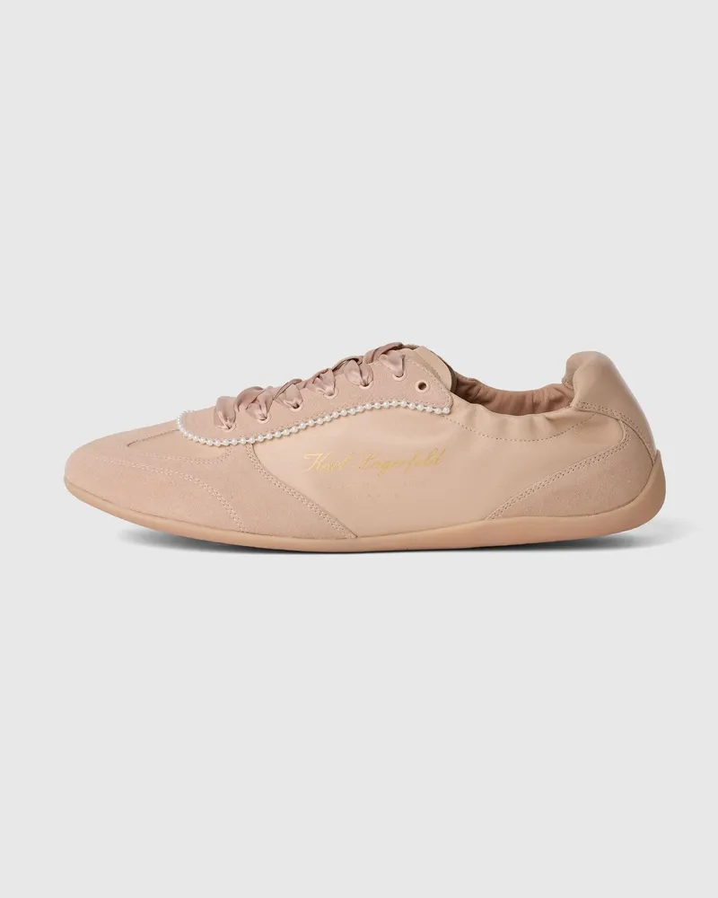 Karl Lagerfeld Altia Niedrige Sneakers, Damen, Helles Pink, Größe Helles