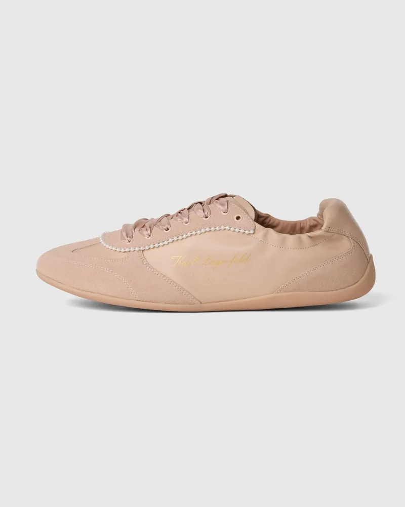 Karl Lagerfeld Altia Niedrige Sneakers, Damen, Helles Pink, Größe Helles