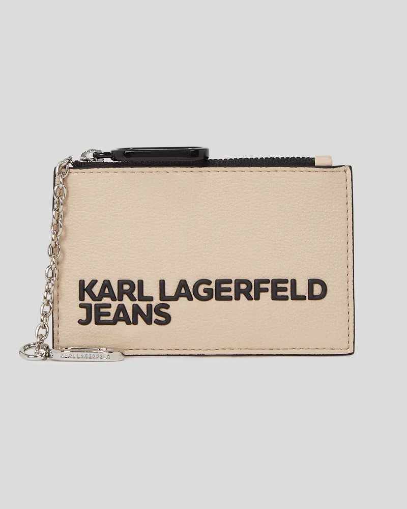 Karl Lagerfeld Kartenetui Mit Logo, Frau, Holz Esche, Größe Holz