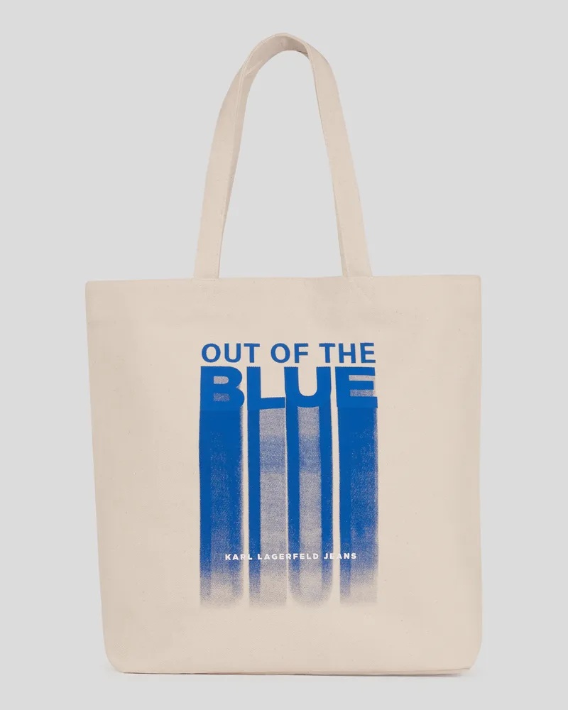 Karl Lagerfeld Out Of The Blue Shopper, Mann, Natur, Größe Natur