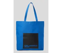 Klj-logo-aufnäher Tote-bag aus Canvas, Frau, Klj Blue