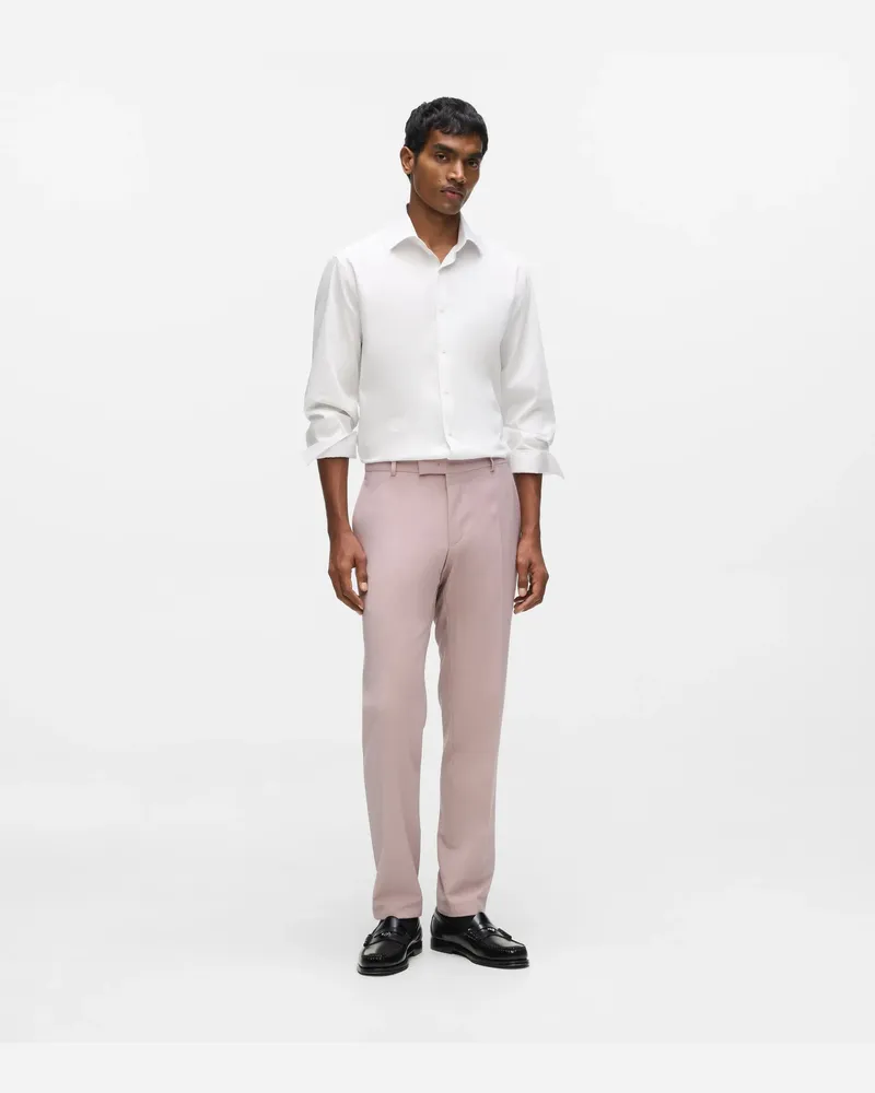 Karl Lagerfeld Schmal Geschnittene Couture-hose, Herren, Schwarz, Größe Schwarz