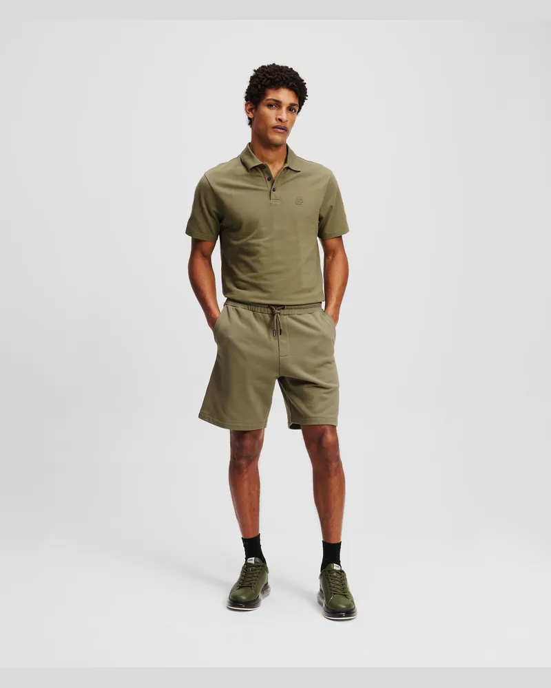 Karl Lagerfeld Kameo Shorts, Mann, Düstergrün, Größe Düstergrün