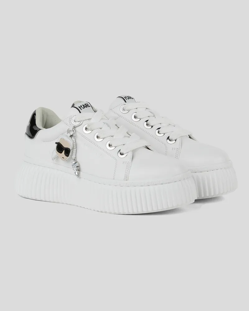 Karl Lagerfeld Ikon nft kreeper sneaker, Frau, Weiss, Größe Weiss