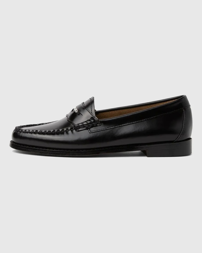 Karl Lagerfeld Kl X G.h.bass Penny Loafer, Damen, Schwarz, Größe Schwarz