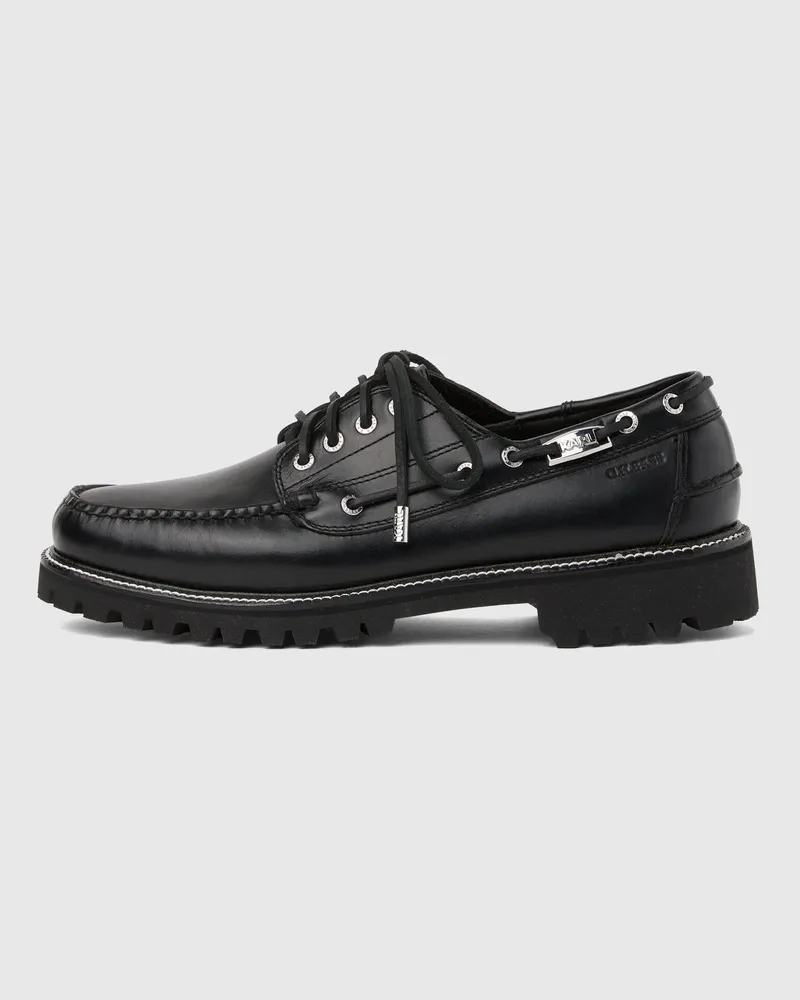 Karl Lagerfeld Kl X G.h.bass Bootsschuhe, Herren, Schwarz, Größe Schwarz