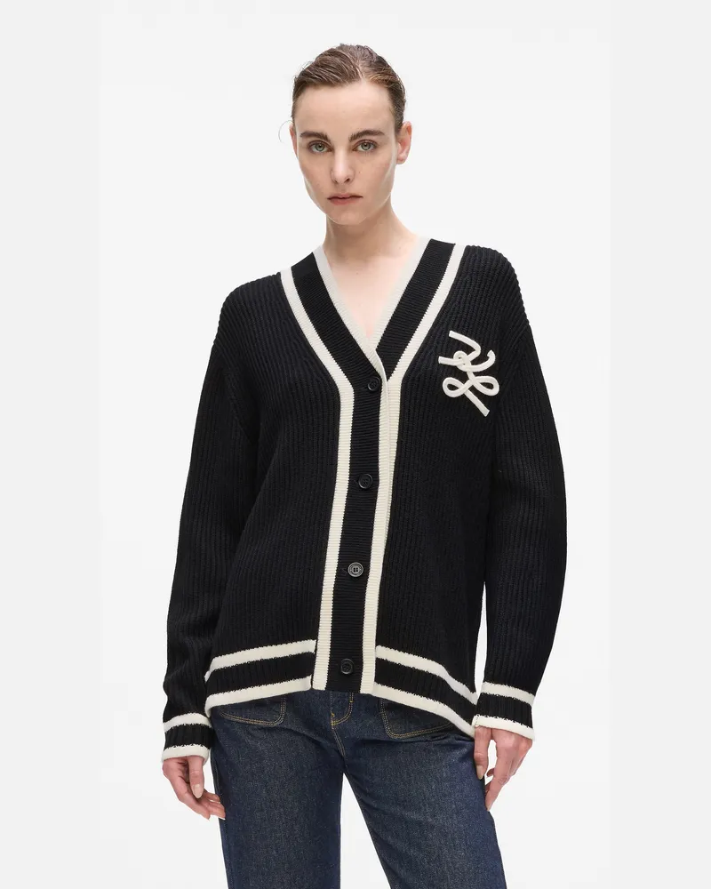 Karl Lagerfeld Weste Mit Karl-autogramm, Damen, Schwarz, Größe Schwarz