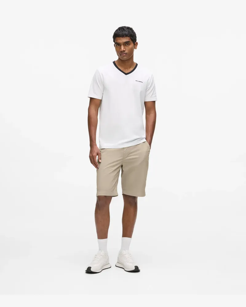 Karl Lagerfeld Bermuda-shorts, Herren, Sand, Größe Sand
