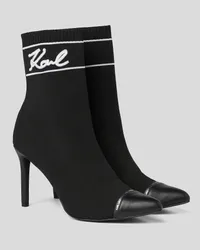 Karl Lagerfeld Pandara Signia Halbhohe Stiefel, Frau, Schwarz Schwarz