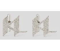 K/monogram Pavé-manschettenknöpfe, Mann, Silver