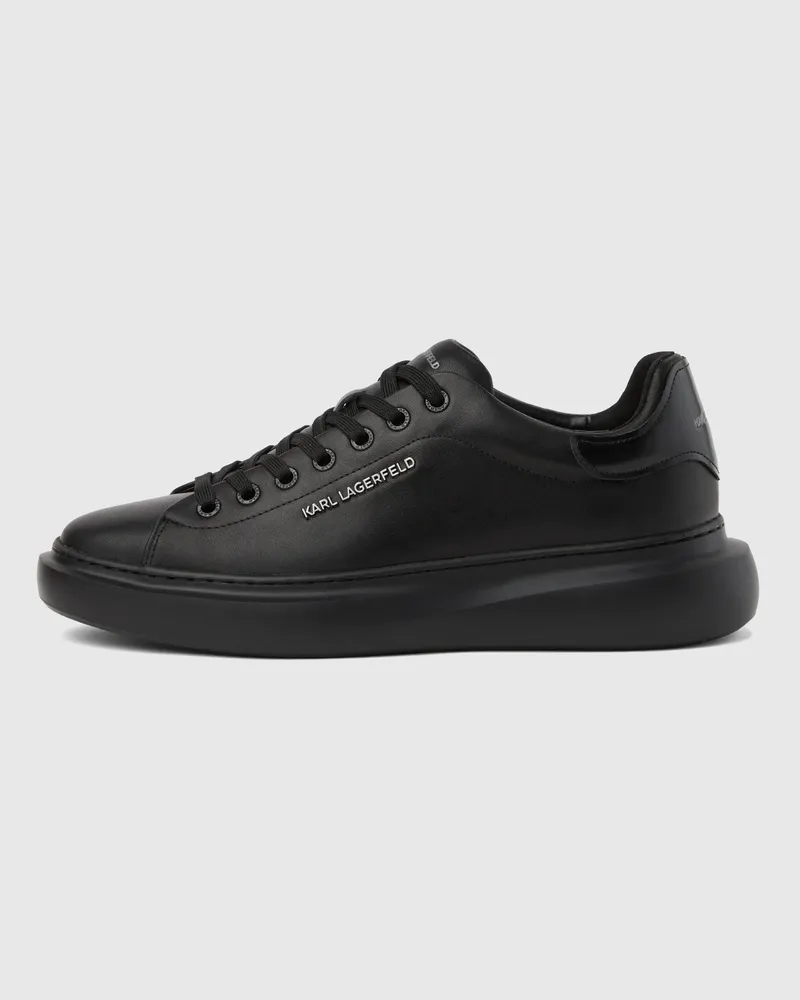 Karl Lagerfeld Kore Sneakers Mit Logo, Herren, Verwaschenes Mittelblau, Größe Verwaschenes