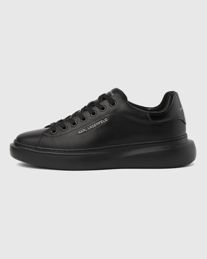 Karl Lagerfeld Kore Sneakers Mit Logo, Herren, Verwaschenes Mittelblau, Größe Verwaschenes
