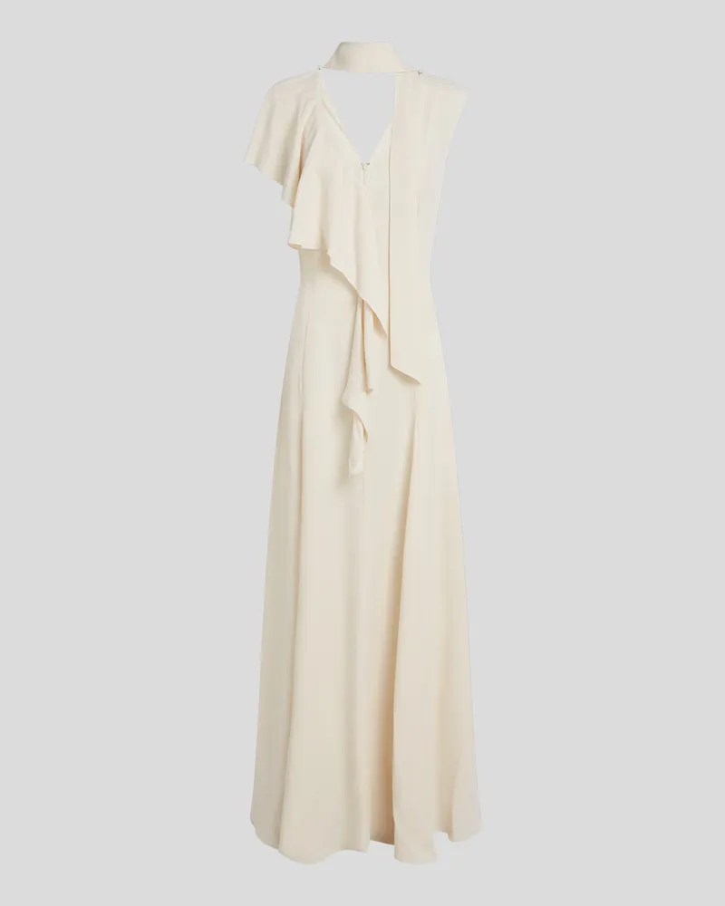 Karl Lagerfeld Kleid Mit Rüschendetail, Damen, Pristine, Größe Pristine