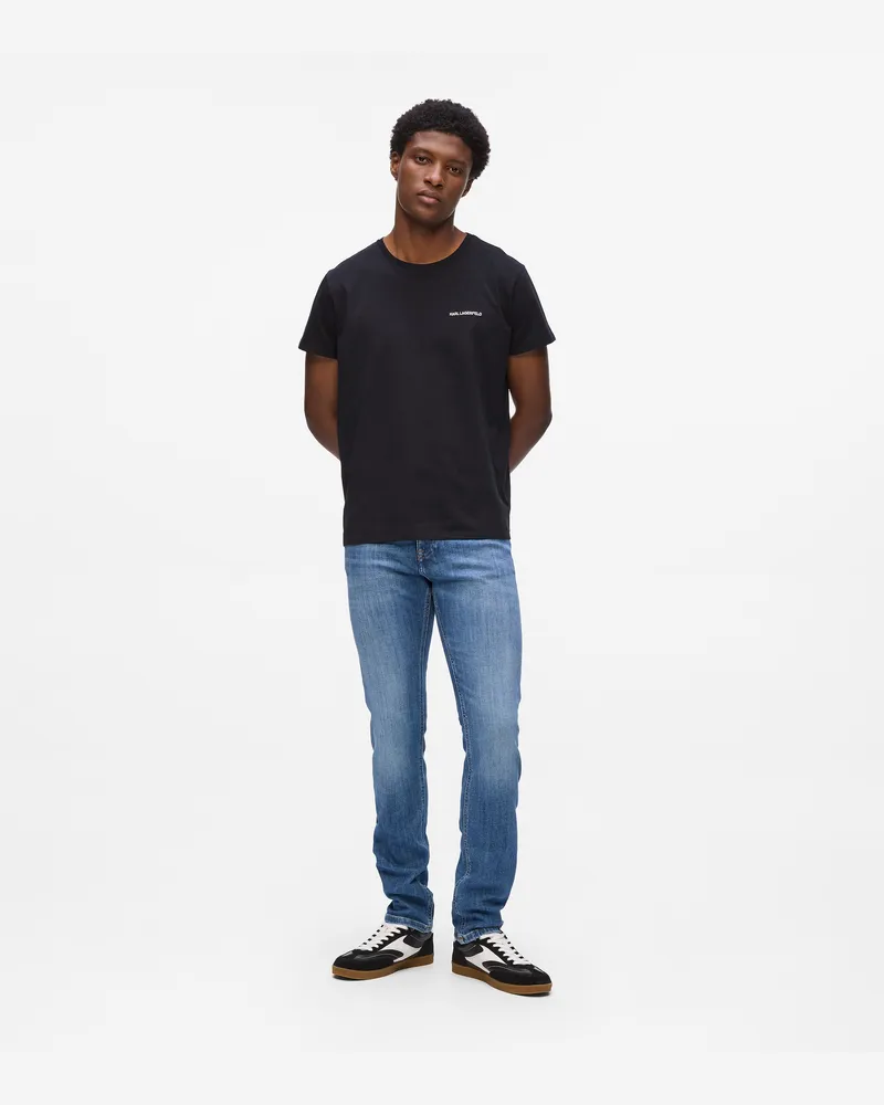 Karl Lagerfeld Klassische Jeans, Herren, Royal, Größe Royal