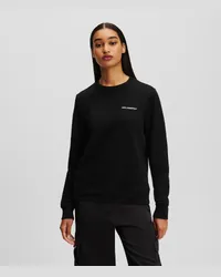 Karl Lagerfeld Karl logo-sweatshirt, Frau, Schwarz Schwarz