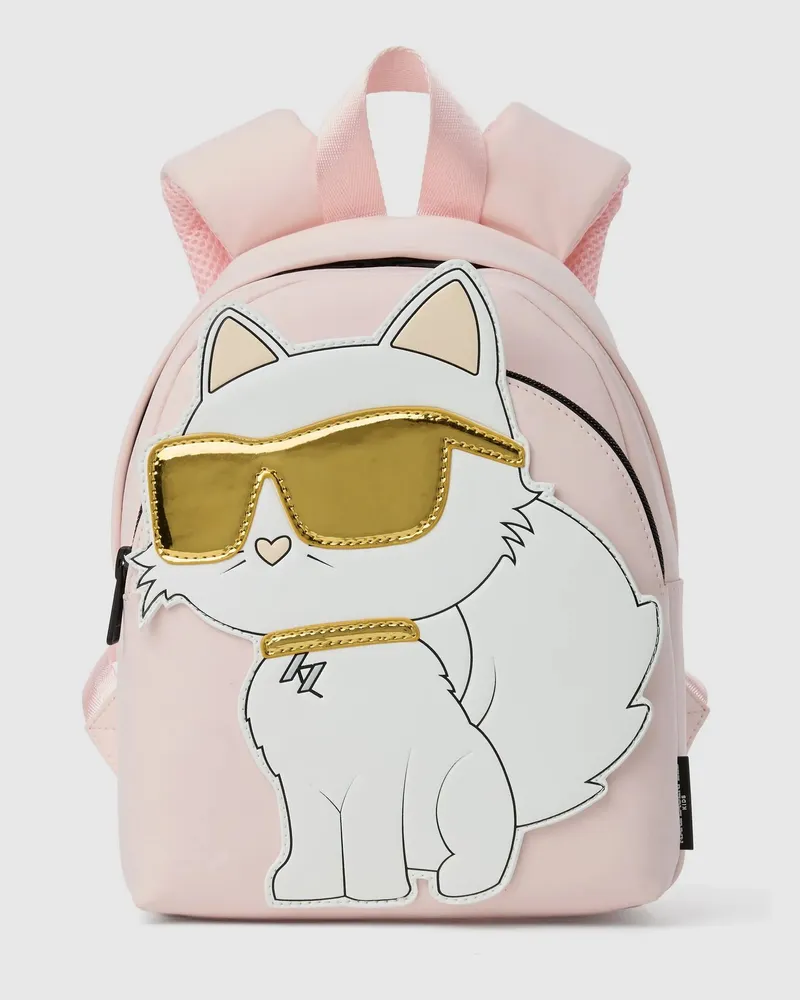 Karl Lagerfeld Ikon Choupette Rucksack Für Babys, Hellrosa, Größe Hellrosa