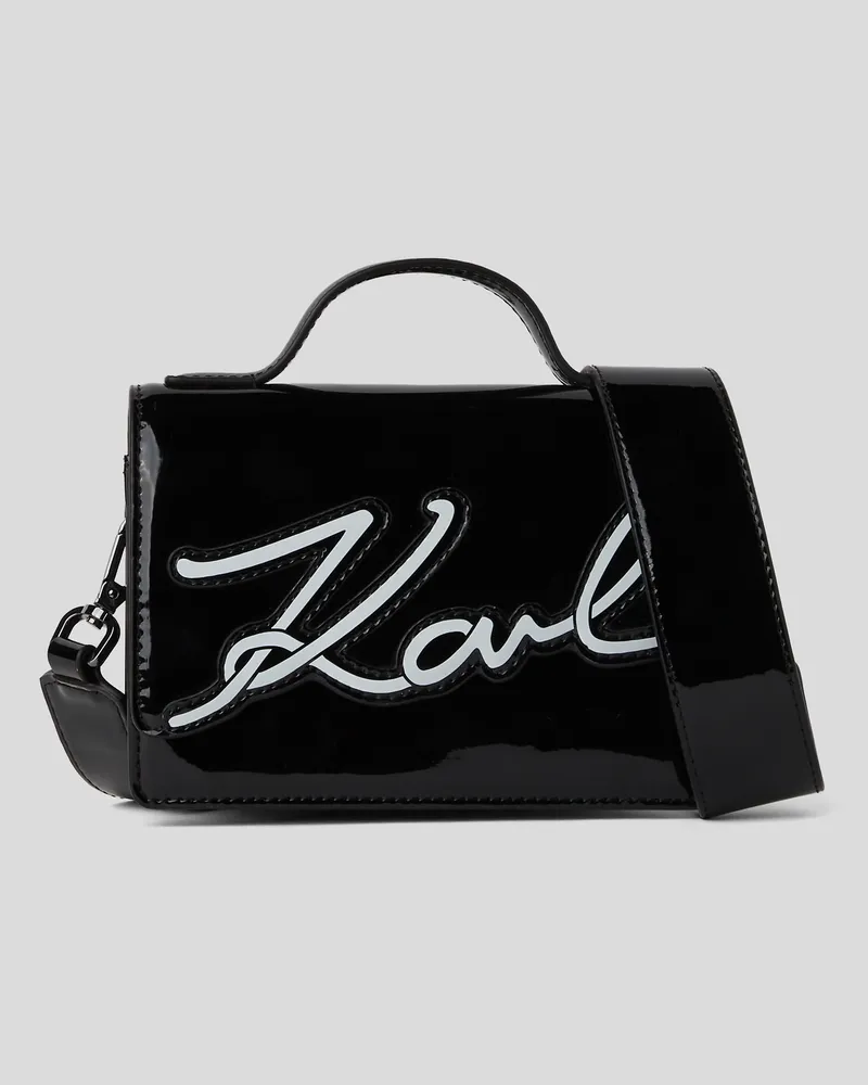 Karl Lagerfeld Signature-tasche Für Mädchen, unisex, Schwarz, Größe Schwarz