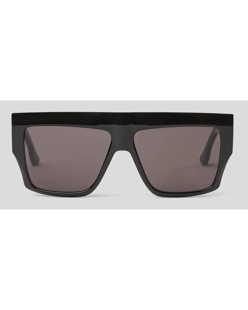 Karl Lagerfeld Klj sonnenbrille, Mann, Schwarzglänzend Schwarzglänzend