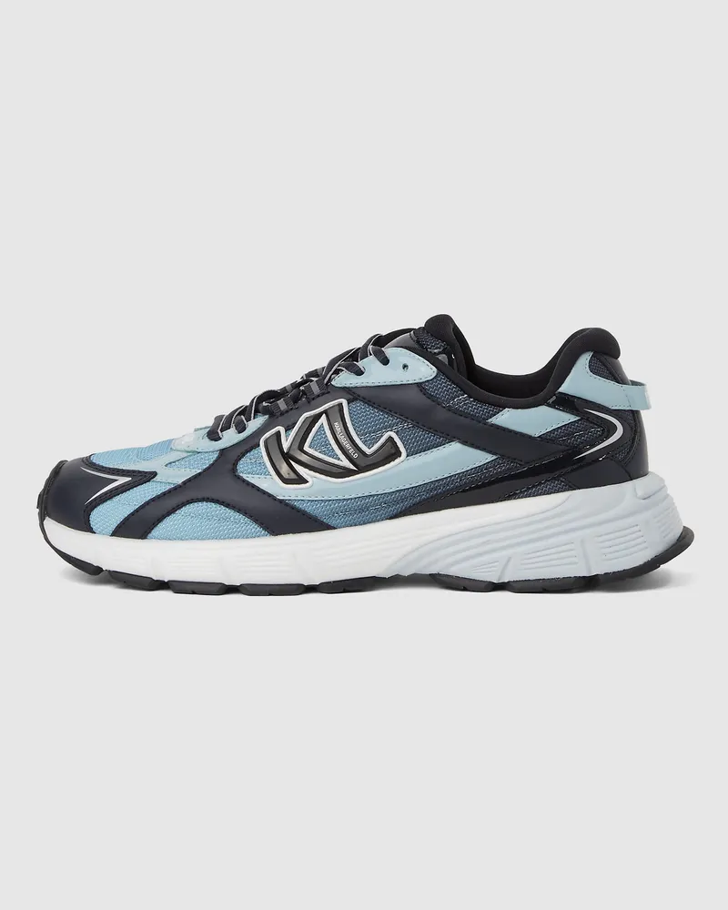Karl Lagerfeld Orion Sneakers Mit Seitlichen Zierelementen, Herren, Marineblau, Größe Marineblau