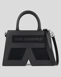 Karl Lagerfeld Ikon k Tasche mit Griff Oben, Frau, Schwarz Schwarz