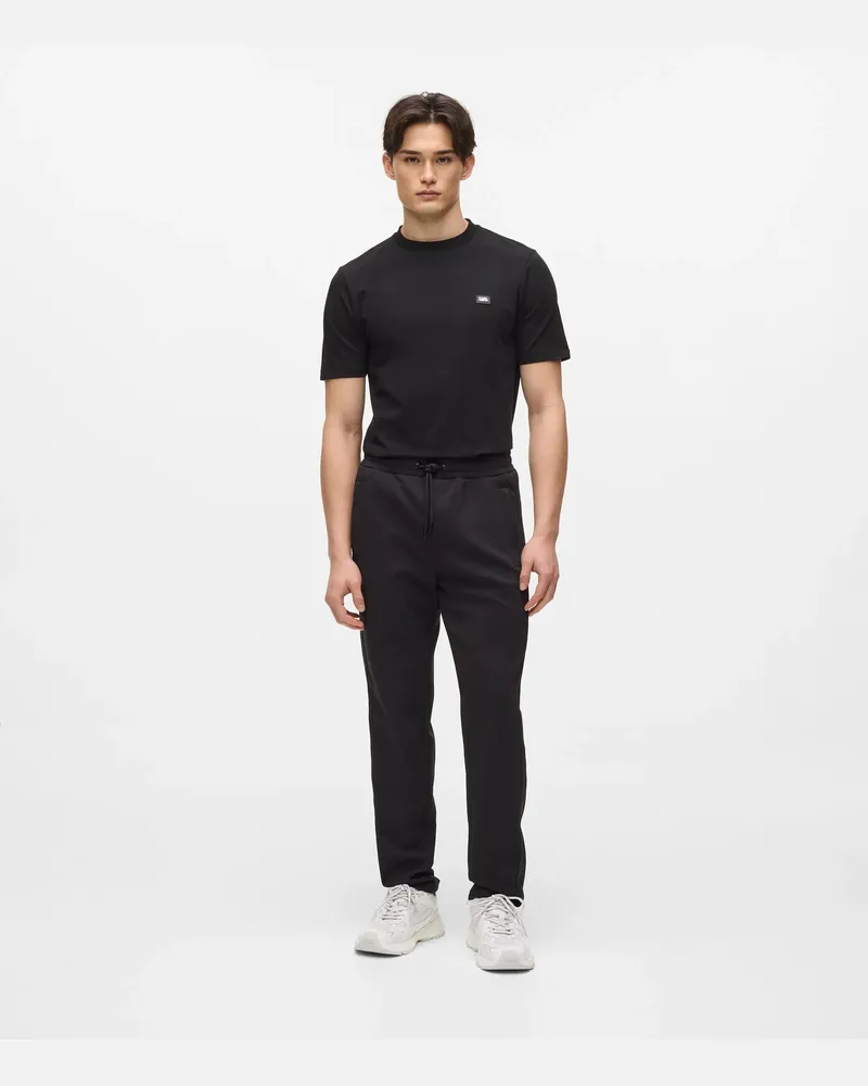 Karl Lagerfeld Trainingshose Mit Logo, Herren, Schwarz, Größe Schwarz