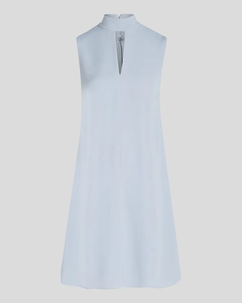 Karl Lagerfeld Kleid Mit Schleifendetail, Frau, Kentucky Blau, Größe Kentucky