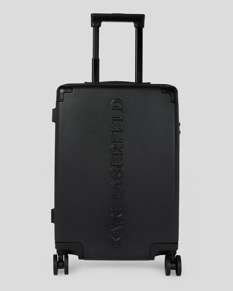 Karl Lagerfeld K/travel Hartschalen-koffer, Frau, Schwarz, Größe Schwarz