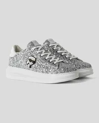 Karl Lagerfeld K/ikonik nft Kapri-sneaker, Frau, Silver Silver