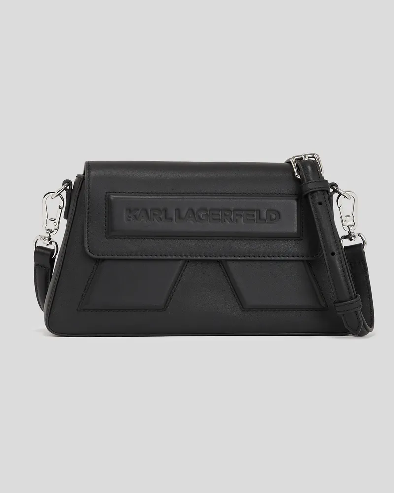 Karl Lagerfeld Ikon K Umhängetasche, Frau, Schwarz, Größe Schwarz