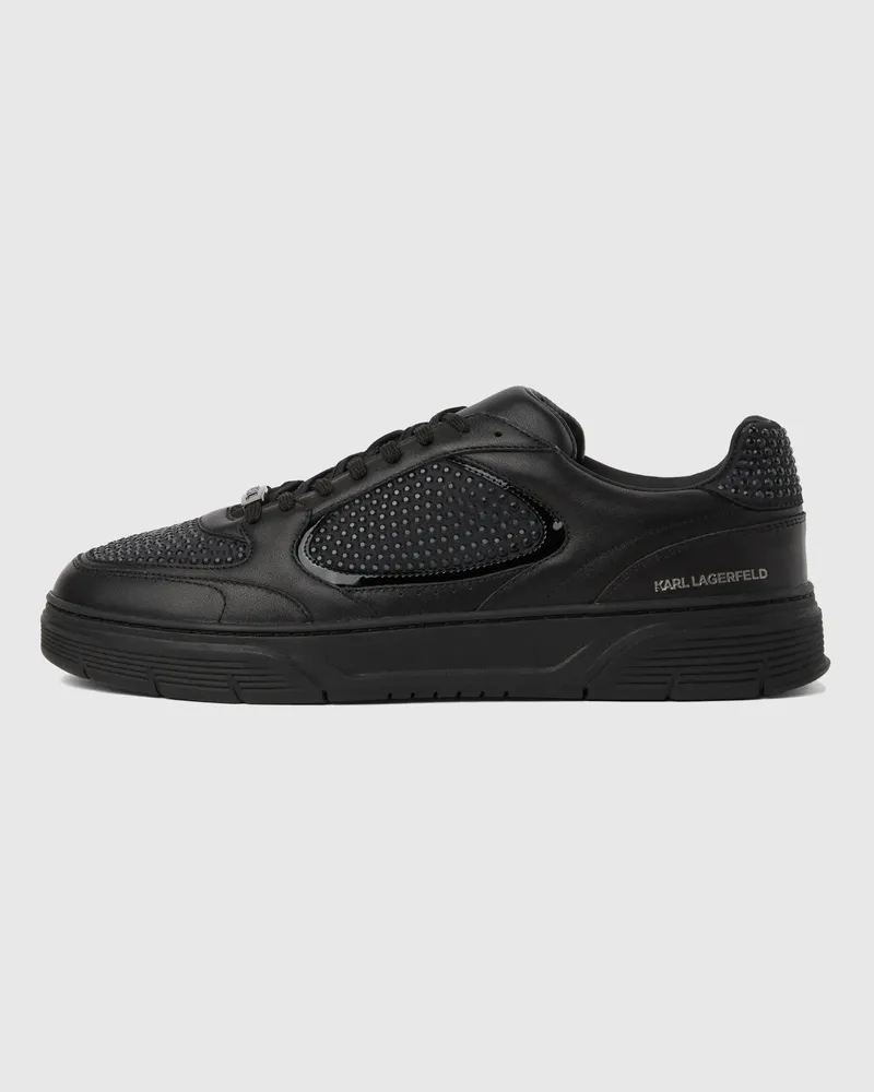 Karl Lagerfeld Kourtney Sneakers Mit Strass, Herren, Verwaschenes Mittelblau, Größe Verwaschenes