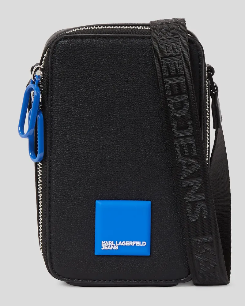 Karl Lagerfeld Reporter-tasche Mit Box-logo, Mann, Schwarz, Größe Schwarz