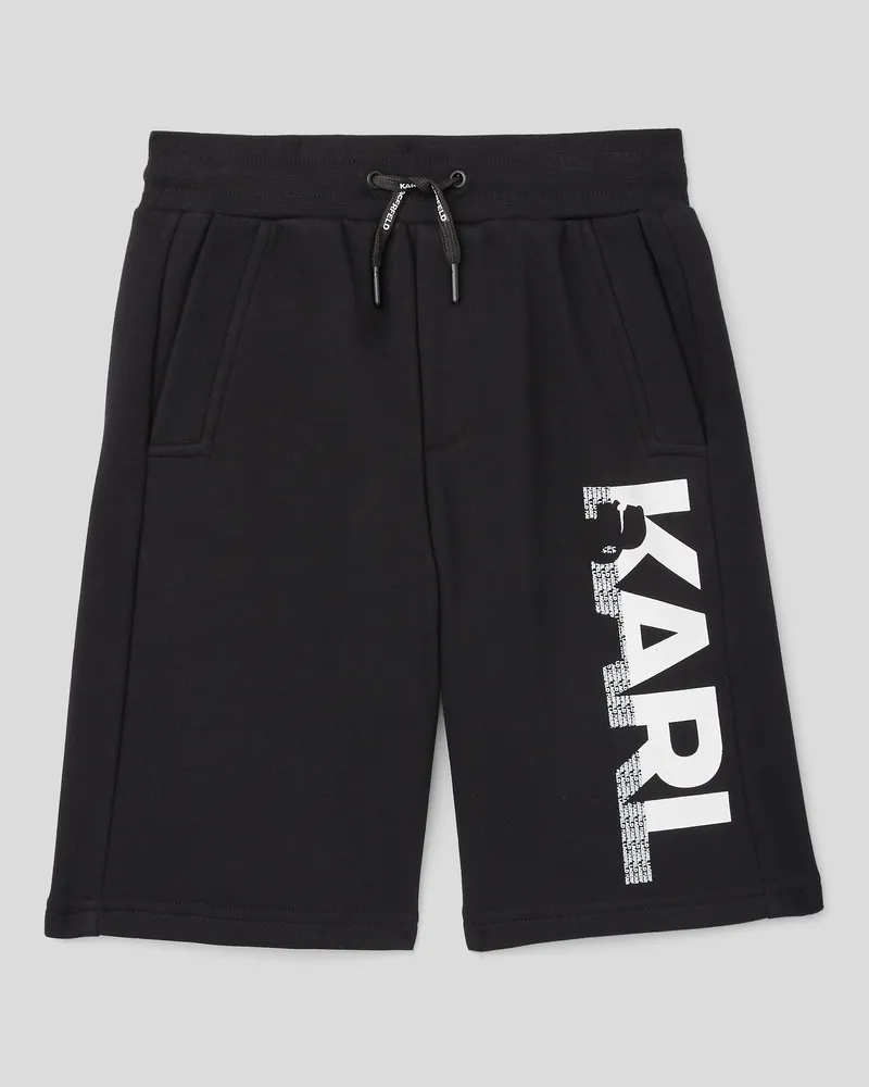 Karl Lagerfeld Bermudashorts Für Jungen, unisex, Schwarz, Größe Schwarz