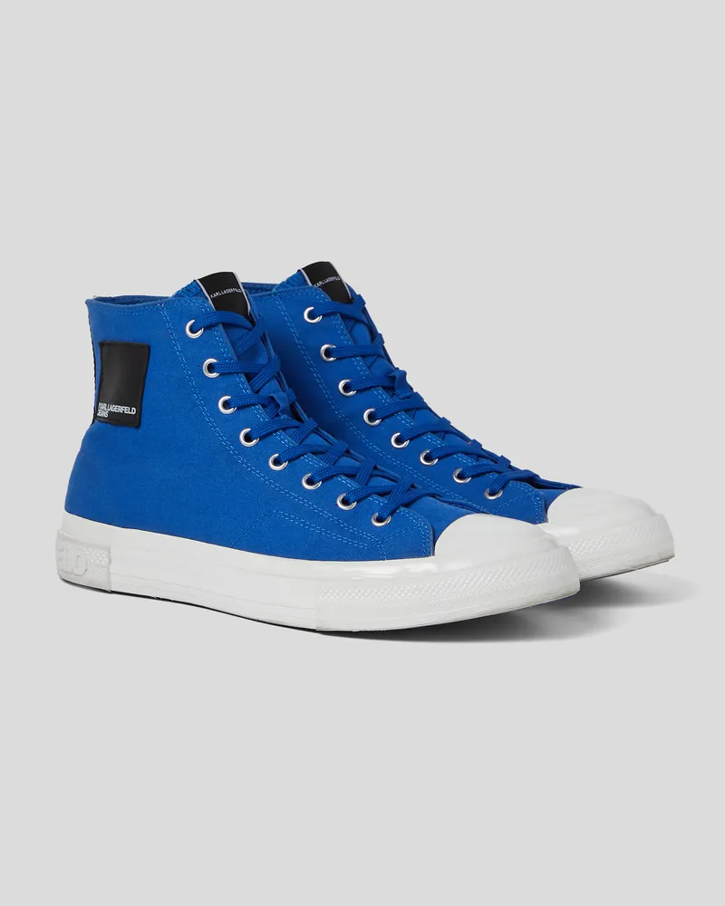 Karl Lagerfeld Kampus Iii Sneakers Mit Hohem Schaft, Mann, Blau, Größe Blau