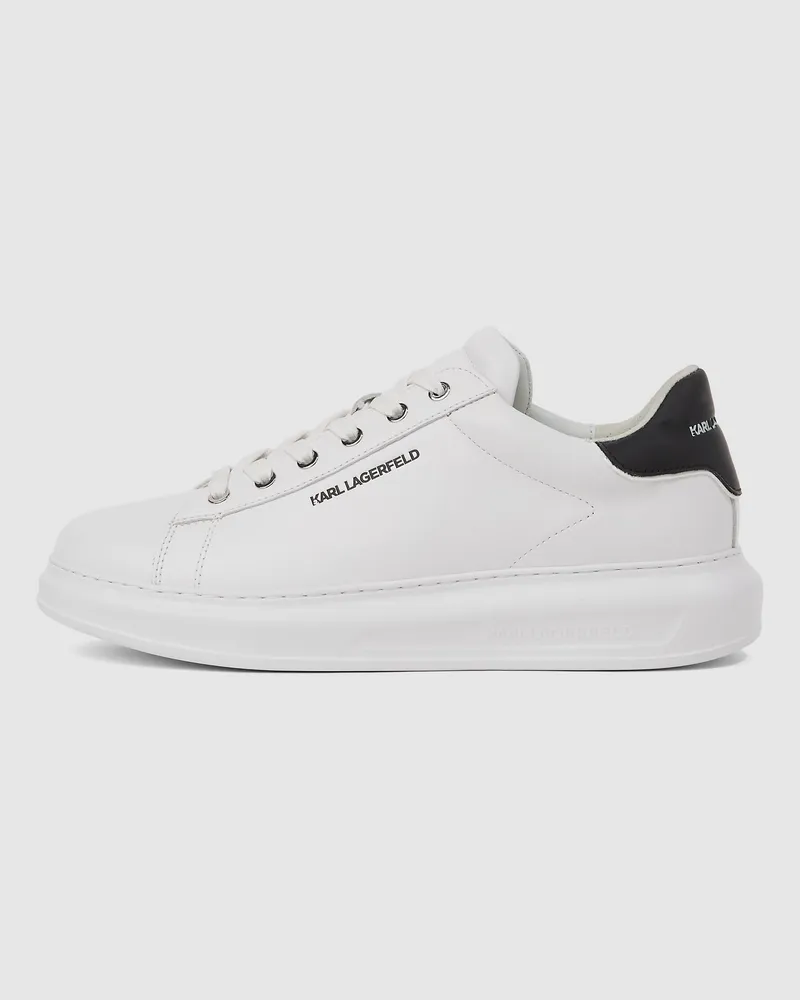 Karl Lagerfeld Exklusive Kapri Ikon Sneakers Mit Anhänger, Herren, Weiss, Größe Weiss