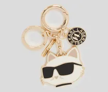 Ikon choupette-schlüsselanhänger, Frau, Light Gold, Größe