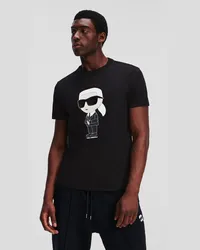 Karl Lagerfeld Karl Ikonik -t-shirt, Mann, Schwarz Schwarz