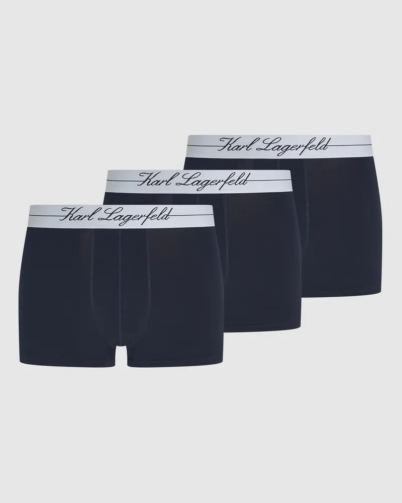 Karl Lagerfeld Hotel Karl Boxershorts – 3er-set, Herren, Sedona-salbei, Größe Sedona-salbei