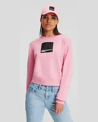 Karl Lagerfeld Klj sweatshirt, Frau, Moonlite Mauve Moonlite