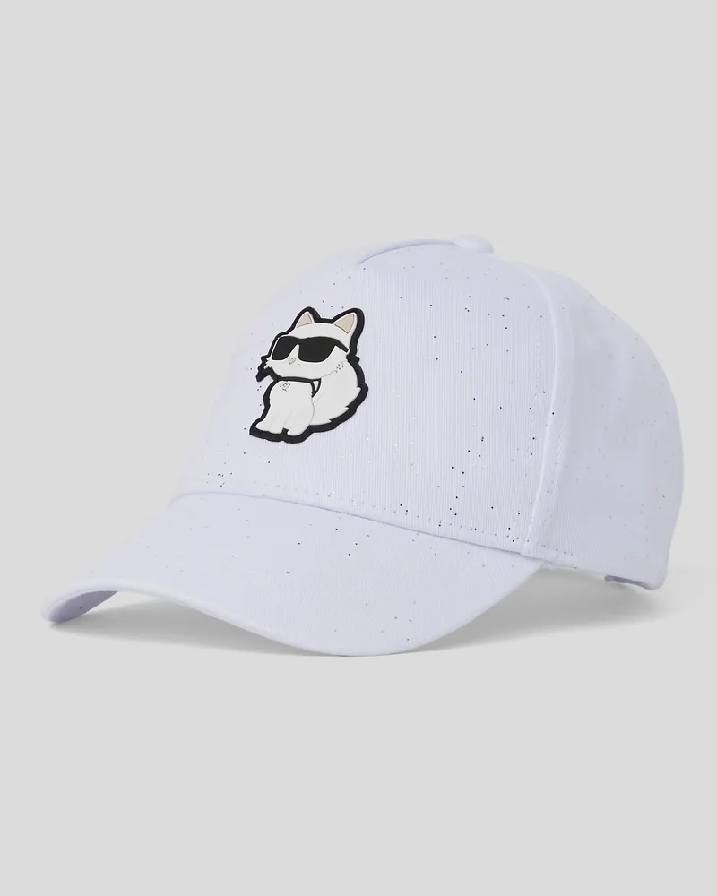 Karl Lagerfeld Ikon Choupette-kappe Für Mädchen, unisex, Weiss, Größe Weiss