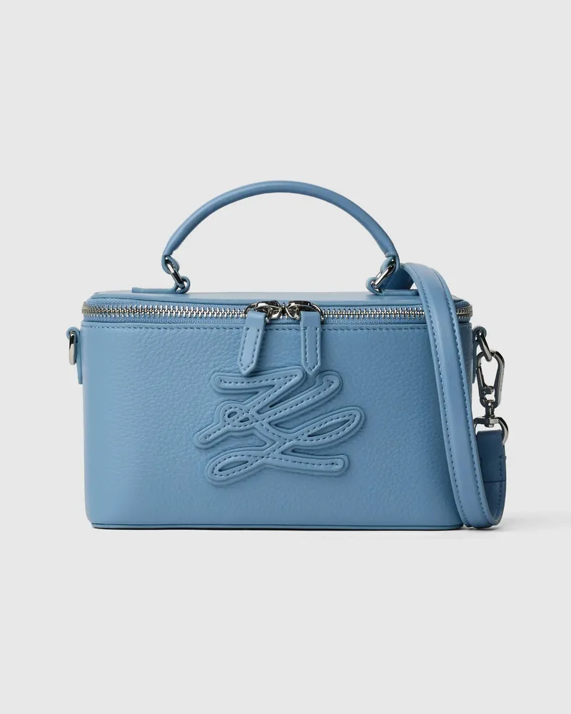 Karl Lagerfeld K/autograph Umhängetasche In Kosmetiktaschenform, Damen, Schwarz, Größe Schwarz