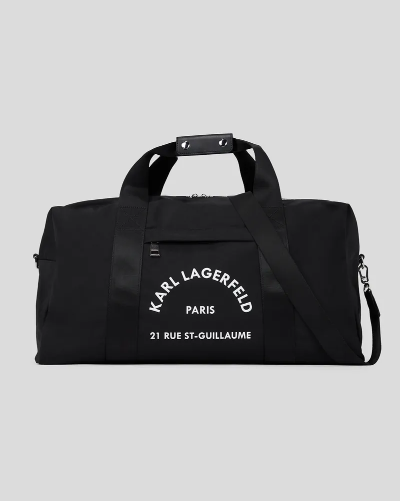 Karl Lagerfeld Rue st-guillaume Weekender-tasche, Mann, Schwarz, Größe Schwarz