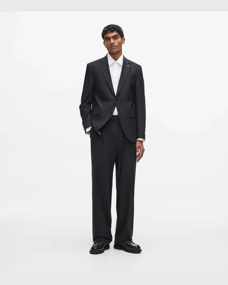 Karl Lagerfeld Weiche Couture-hose, Herren, Schwarz, Größe Schwarz