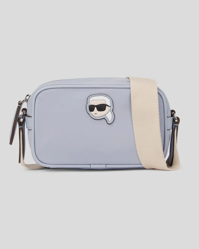 Karl Lagerfeld Ikon nylon-kameratasche, Frau, Kentucky Blau, Größe Kentucky