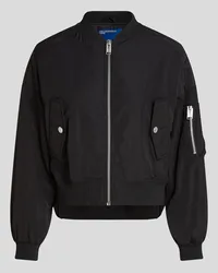 Karl Lagerfeld Klj bomberjacke, Frau, Schwarz Schwarz